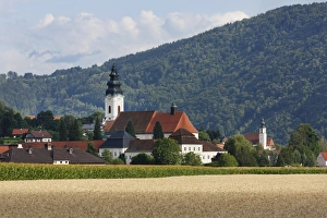 Engelszell Abbey, Engelhartszell an der Donau, Innviertel region, Upper Austria, Austria Engelszell Abbey, Engelhartszell an der Donau, Innviertel region, Upper Austria, Austria