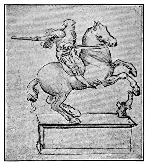 Equestrian Statue sketch by Leonardo Da Vinci Equestrian Statue sketch by Leonardo Da Vinci