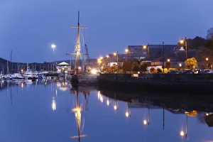 Evening at the port, Kinsale, County Cork, Republic of Ireland, British Isles, Europe Evening at the port, Kinsale, County Cork, Republic of Ireland, British Isles, Europe