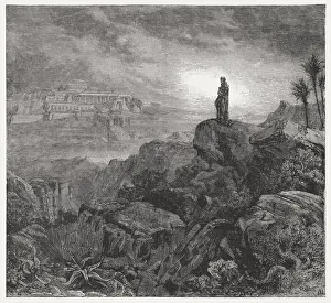 Ezekiel's Vision of the New Temple (Ezekiel 40), published 1886 Ezekiel's Vision of the New Temple (Ezekiel 40), published 1886