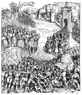 Facsimile of a troupe from Albrecht DAOErer's gate of honor Maximilian I Facsimile of a troupe from Albrecht DAOErer's gate of honor Maximilian I