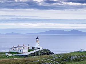 Faro with the light ignited in the Isle of Skye Faro with the light ignited in the Isle of Skye