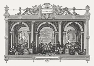 Feast in the House of Levi by Paolo Veronese (1573) Feast in the House of Levi by Paolo Veronese (1573)
