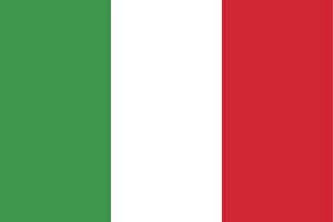 Flag of the Italy Illustration
