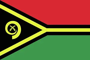 Vanuatu Flag Print
