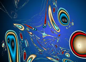Computer Generated Art Prints: Fractal graphics, abstract