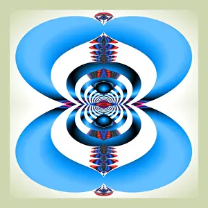 Fractal Prints: Fractal Print - Abstract Geometric Artwork