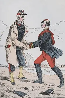 French Surgeons Print, circa 1870