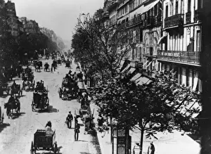 Archival Black And White Photos Prints: French Traffic