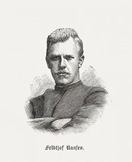 Digital vision vectors/fridtjof nansen 1861 1930 norwegian explorer Digital vision vectors/fridtjof nansen 1861 1930 norwegian explorer