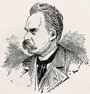 Friedrich Nietzsche, german philosopher, 1844-1900 Friedrich Nietzsche, german philosopher, 1844-1900