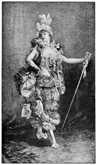 Frou-Frou by Georges Clairin - 19th Century Frou-Frou by Georges Clairin - 19th Century