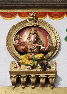 Ganesh figure on Sri Chamundeshwari Temple, Chamundi Hill, Mysore, Karnataka, South India Ganesh figure on Sri Chamundeshwari Temple, Chamundi Hill, Mysore, Karnataka, South India
