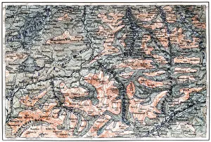 Glaciation of the Tegernsee area during the ice age Glaciation of the Tegernsee area during the ice age