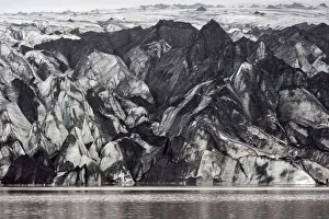 Glacier, Solheimajoekull, Solheimajoekull, glacier tongue of Myrdalsjoekull including Glacier, Solheimajoekull, Solheimajoekull, glacier tongue of Myrdalsjoekull including