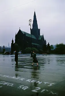 Scotland Outdoor Photography Prints: Glasgow Rain