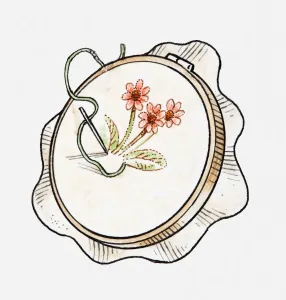 Fine Art Storehouse Print: Embroidery Needle and Thread