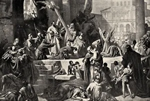 GODFREY OF BOUILLON ENTERING JERUSALEM (XXXL) GODFREY OF BOUILLON ENTERING JERUSALEM (XXXL)
