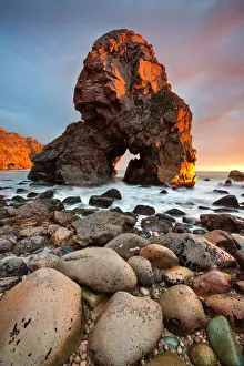Portuguese Coastal Landscapes Prints: Golden light