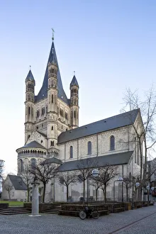 Great Saint Martin Church in Colognes historic centre, Cologne, North Rhine-Westphalia Great Saint Martin Church in Colognes historic centre, Cologne, North Rhine-Westphalia
