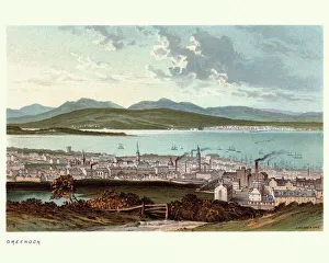 Digital vision vectors/greenock inverclyde scotland 19th century Digital vision vectors/greenock inverclyde scotland 19th century