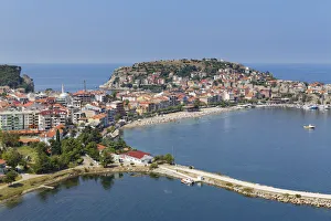 Harbour town of Amasra, Bartin Province, coast of the Black Sea, Black Sea Region, Turkey Harbour town of Amasra, Bartin Province, coast of the Black Sea, Black Sea Region, Turkey