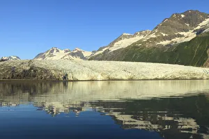 Harriman Fjord and Chugach Mountains in Chugach National Forest, Prince William Sound Harriman Fjord and Chugach Mountains in Chugach National Forest, Prince William Sound
