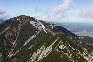 Heimgarten mountain, as seen from Herzogstand mountain, Upper Bavaria, Bavaria, Germany Heimgarten mountain, as seen from Herzogstand mountain, Upper Bavaria, Bavaria, Germany