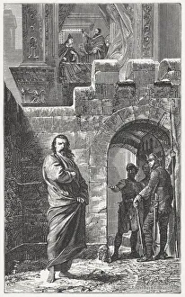 Henry IV in the Castle of Canossa, 1077, published 1881 Henry IV in the Castle of Canossa, 1077, published 1881