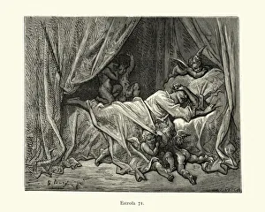 Heroes restless sleep, tormented by dreams of love. Orlando Furioso Heroes restless sleep, tormented by dreams of love. Orlando Furioso