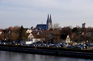 Historic Cathedral Dom St. Peter in Regensburg, Germany Historic Cathedral Dom St. Peter in Regensburg, Germany
