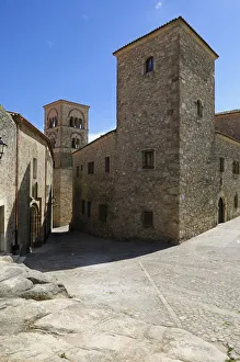 Historic churches in the historic city of Trujillo, Extremadura, Spain, Europe Historic churches in the historic city of Trujillo, Extremadura, Spain, Europe
