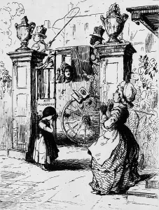 Victorian Era Female Figures Prints: Becky Sharp