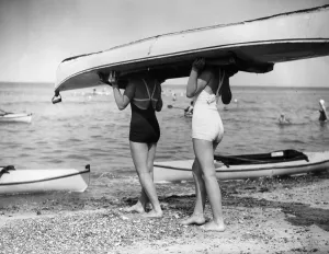 Vintage Nautical Vessel Images Prints: Boat Bearers