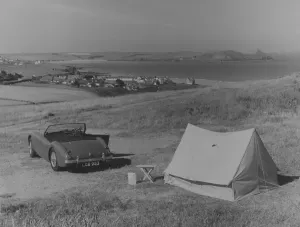 North Cornwall Coast Prints: Cornish Camping