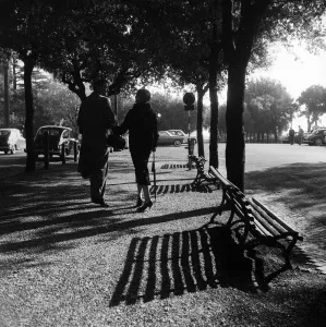 Villa Borghese Rome Prints: First Date