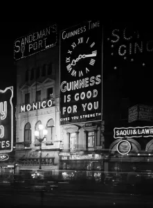 Black And White Photography UK Prints: Guinness Time