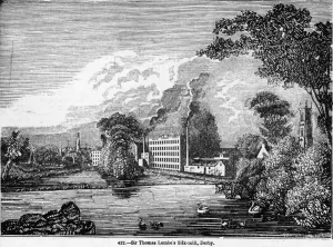 Silk Mill Print circa 1720