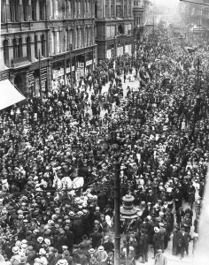 Belfast March 1914: Protestant Orange Order Print