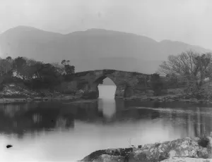 Vintage Irish Landscapes Prints: Killarney Bridge