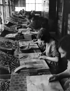 Yorkshire Industrial Heritage Prints: Making Firework