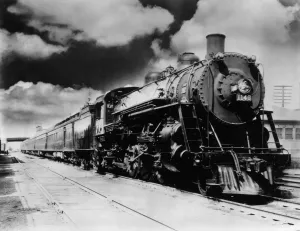 Classic Locomotive Design Prints: Pullman