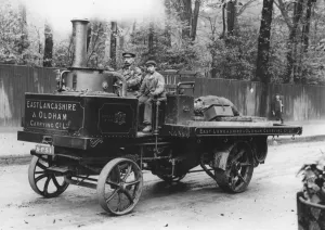 Steam Tractor Print October 1906