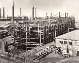 Vintage Shipyard Photos Prints: William I