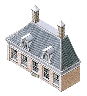 Illustration of Louis XIV style Museum Willet-Holthuysen Illustration of Louis XIV style Museum Willet-Holthuysen