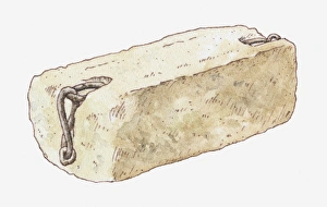 Illustration of Stone of Scone, also known as Stone of Destiny Illustration of Stone of Scone, also known as Stone of Destiny