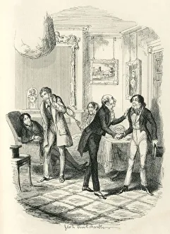 Introductions and gossip in a Victorian house Introductions and gossip in a Victorian house