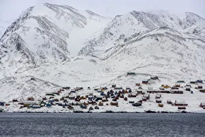 Inuit settlement of Ittoqqortoormiit - Greenland Inuit settlement of Ittoqqortoormiit - Greenland