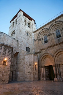 Israel, Jerusalem, the Basilica of Holy Sepulchre