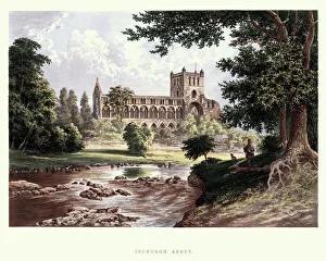 Digital vision vectors/jedburgh abbey ruined augustinian abbey Digital vision vectors/jedburgh abbey ruined augustinian abbey